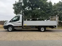 Used Ford Transit S 130 HP (95 kW) 2022 Silver Van