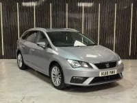 Used Seat Leon ST SE Dynamic 110 HP (80 kW) 2018 Silver Estate