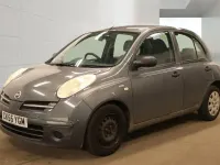 Usado Nissan Micra S 80 HP (58 kW) 2006 Cinzento Citadino