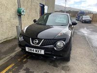 Used Nissan Juke N-TEC 2014 Black SUV