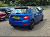 Used Skoda Fabia Colour Edition 2019 Blue Hatchback