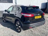 Used Nissan Qashqai N-TEC 115 HP (84 kW) 2014 Black SUV