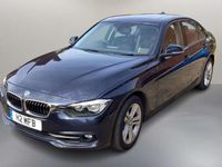 Begagnad BMW 320 Sport Line 2016 Blå Sedan