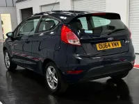Used Ford Fiesta Studio 82 HP (60 kW) 2014 Blue Hatchback