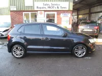 Used VW Polo R-line 2017 Black Hatchback