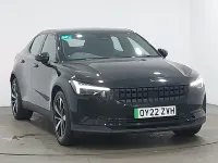Begagnad Polestar 2 Long Range Single Motor 169 kW (231 HK) 2022 Svart Halvkombi