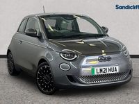 Used Fiat 500e La Prima 86 kW (118 HP) 2021 Grey Hatchback