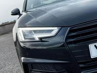 Used Audi A4 Black Edition 150 HP (110 kW) 2017 Black Sedan