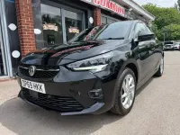 Used Vauxhall Corsa SRi 100 HP (73 kW) 2020 Black Hatchback