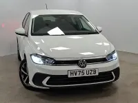 Used VW Polo Match 95 HP (69 kW) 2025 White Hatchback