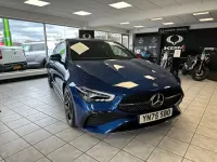 Begagnad Mercedes CLA200 Executive 2026 Blå Kombi