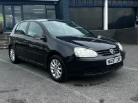 Used VW Golf V Match 113 HP (83 kW) 2007 Black Hatchback