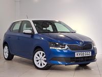 Used Skoda Fabia Colour Edition 75 HP (55 kW) 2018 Blue Hatchback