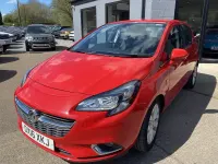 Used Vauxhall Corsa 90 HP (66 kW) 2016 Red Hatchback