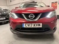 Used Nissan Qashqai Acenta 110 HP (80 kW) 2017 Red SUV