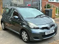 Usado Toyota Aygo 2009 Cinzento Citadino