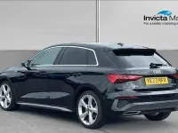Used Audi A3 S-Line 110 HP (80 kW) 2023 Black Sedan