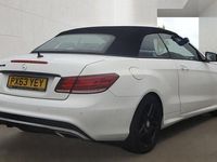 Used Mercedes E220 AMG 170 HP (125 kW) 2014 White Cabriolet