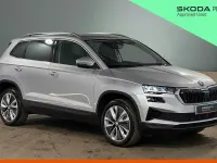 Used Skoda Karoq SE L 110 HP (80 kW) 2025 Brilliant silver metallic SUV