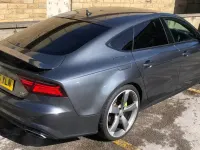 Begagnad Audi A7 Black Edition 2015 Grå Halvkombi