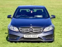 Usado Mercedes E350 AMG line 258 HP (189 kW) 2014 Cinzento Sedan