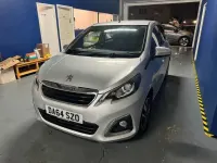 Used Peugeot 108 Allure 82 HP (60 kW) 2014 Silver Hatchback