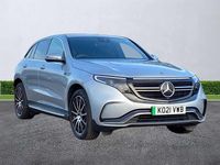 Used Mercedes EQC400 AMG line 300 kW (408 HP) 2021 Silver SUV