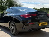 Used Mercedes CLA180 AMG line 136 HP (100 kW) 2022 Black Coupe