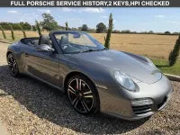 Used Porsche 911S 385 HP (283 kW) 2010 Grey Cabriolet