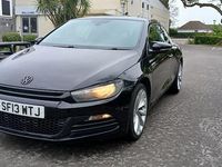 Used VW Scirocco 122 HP (89 kW) 2013 Black Coupe