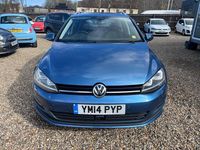 Used VW Golf VII SE 2014 Blue Estate