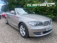 Used BMW 120 Cabriolet Comfort Edition 177 HP (130 kW) 2009 Silver Cabriolet