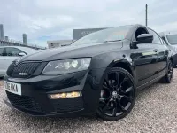 Used Skoda Octavia vRS 181 HP (133 kW) 2016 Black Estate