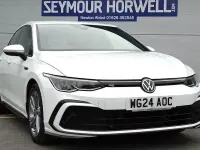 Used VW Golf VIII R-line 150 HP (110 kW) 2023 White Hatchback