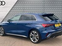 Used Audi A3 S-Line 116 HP (85 kW) 2025 Blue Hatchback