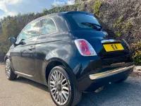 Used Fiat 500 69 HP (50 kW) 2015 Black Hatchback