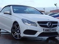 Used Mercedes E220 AMG 170 HP (125 kW) 2013 White Cabriolet