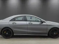 Used Mercedes CLA180 AMG line 122 HP (89 kW) 2018 Grey Coupe