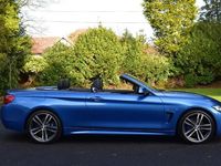 Usado BMW 420 M Sport 190 HP (139 kW) 2019 Azul Cabrios
