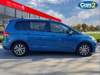 Used VW Touran SE 115 HP (84 kW) 2017 Blue MPV