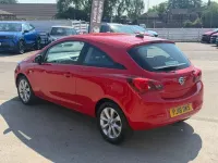 Used Vauxhall Corsa 75 HP (55 kW) 2018 Red Hatchback