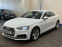 Begagnad Audi A5 S-Line 190 HK (139 kW) 2018 Vit Sportkupé