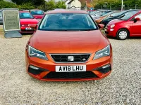 Used Seat Leon FR 180 HP (132 kW) 2018 Orange Hatchback