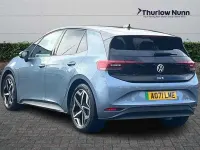 Begagnad VW ID.3 Pro 150 kW (204 HK) 2021 Blå Halvkombi