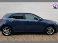 Used Kia Rio 99 HP (72 kW) 2020 Blue Hatchback