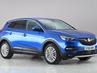 Used Vauxhall Grandland X Sport 131 HP (96 kW) 2018 Blue SUV