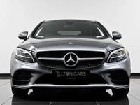 Begagnad Mercedes C220 AMG line 2019 Grå Sportkupé