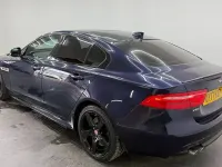 Used Jaguar XE R-Sport 180 HP (132 kW) 2017 Blue Sedan