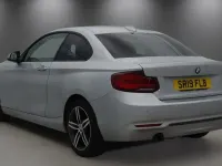 Used BMW 218 Sport Line 136 HP (100 kW) 2019 Silver Coupe