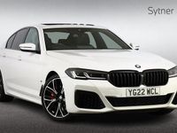 Used BMW M550 Comfort Edition 523 HP (384 kW) 2022 White Sedan